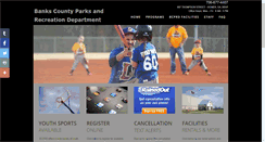 Desktop Screenshot of bankscountyrec.org